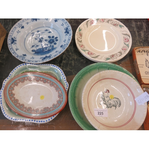 225 - Quantity of Mixed Plates