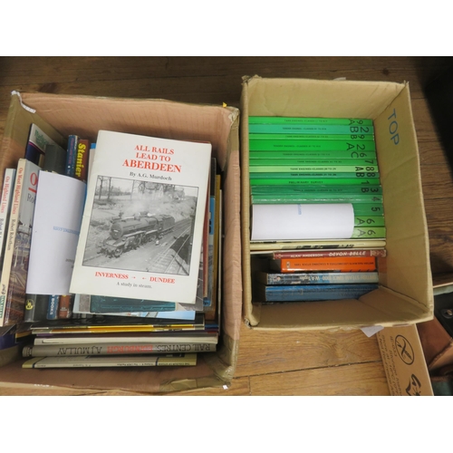 339 - Two Boxes of Railway Interest Books