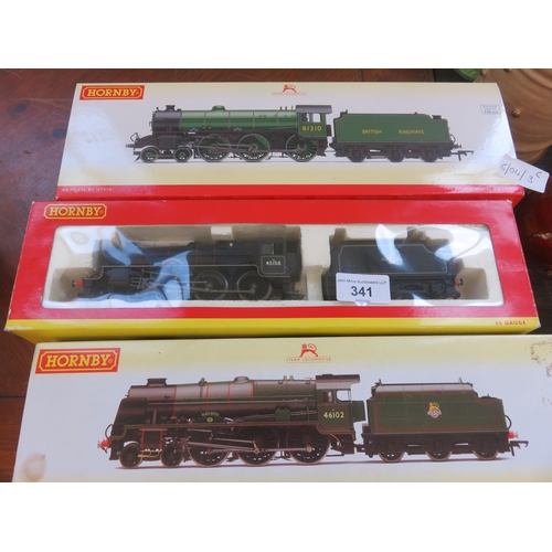 341 - Six Boxed Hornby Locomotives and Tenders - 00 Gauge