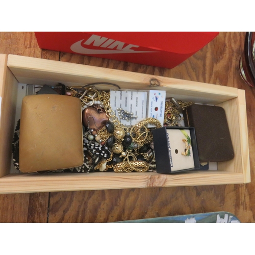 290A - Box of Costume Jewellery