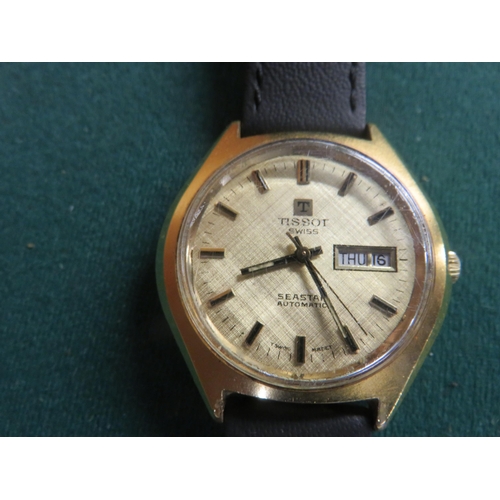 102 - Vintage Tissot Seastar Day-Date Automatic Wristwatch