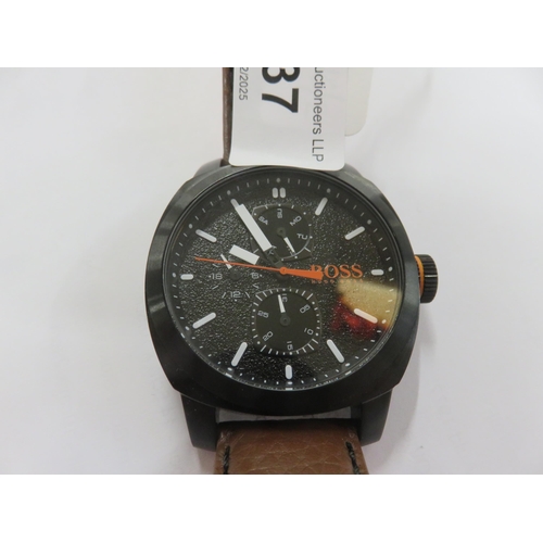 137 - Hugo Boss Gents Wrist Watch