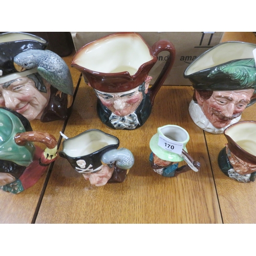 170 - Royal Doulton Character Jugs and others