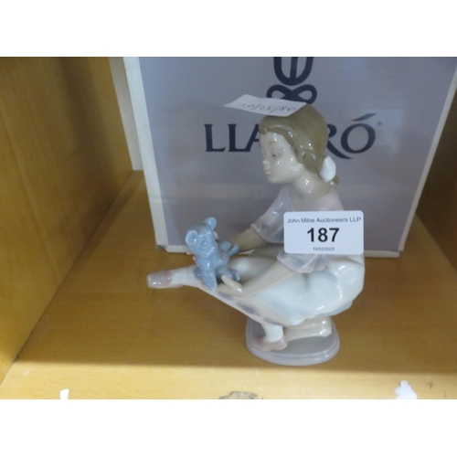 187 - Boxed Lladro Figure