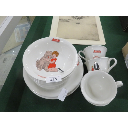 225 - Small lot of Coca Cola Plates and Cups, Bowl