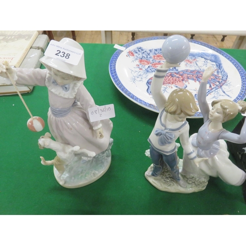 238 - Two Lladro figures