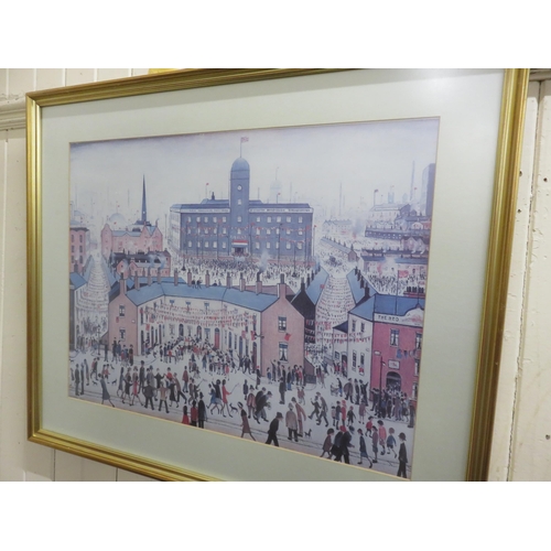 59 - Gilt Framed Lowry Print