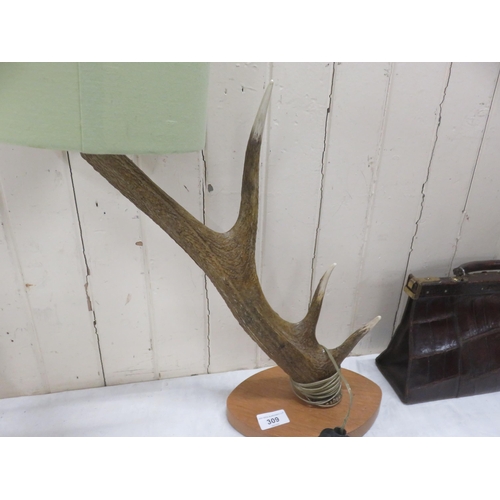 309 - Antler Lamp