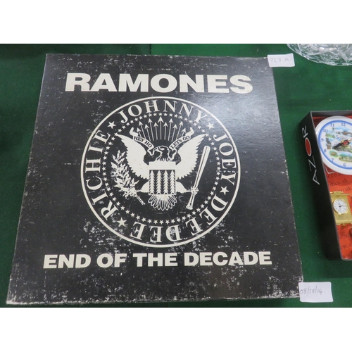 227A - Ramones End of the Decade Box Set with unused T Shirt