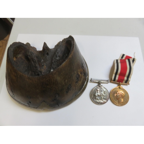 114 - Great War Medal and Special Constabulary Medal to 178207 Gunner George Simpson Royal Artillery with ... 