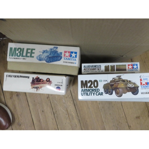 276 - Box of Tank Model Kits