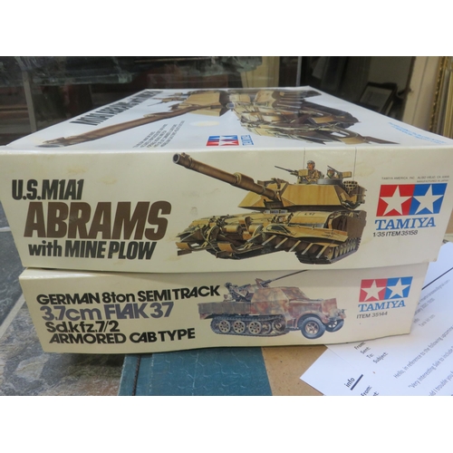 297 - Box of Tank Model Kits