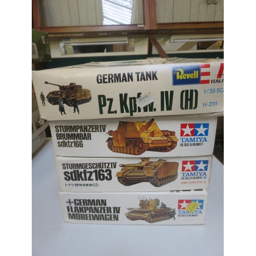 303 - Box of Tank Model Kits