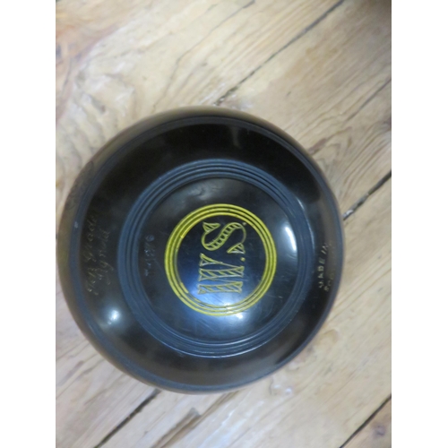 205A - Set of Lawn Bowls.  Size 5