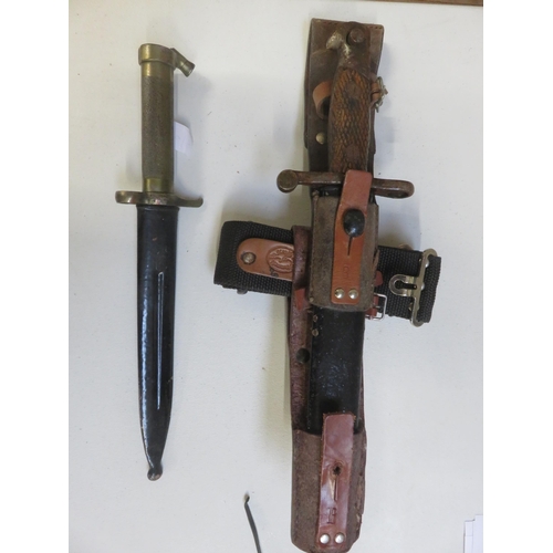 221 - Two Bayonets and Scabbards