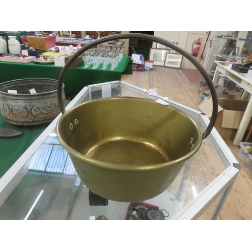 203 - Brass Berry Pan