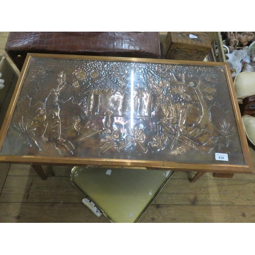 434 - Copper Coffee Table