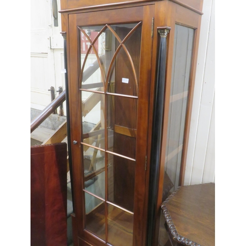 426A - Hardwood and Glazed Display Cabinet