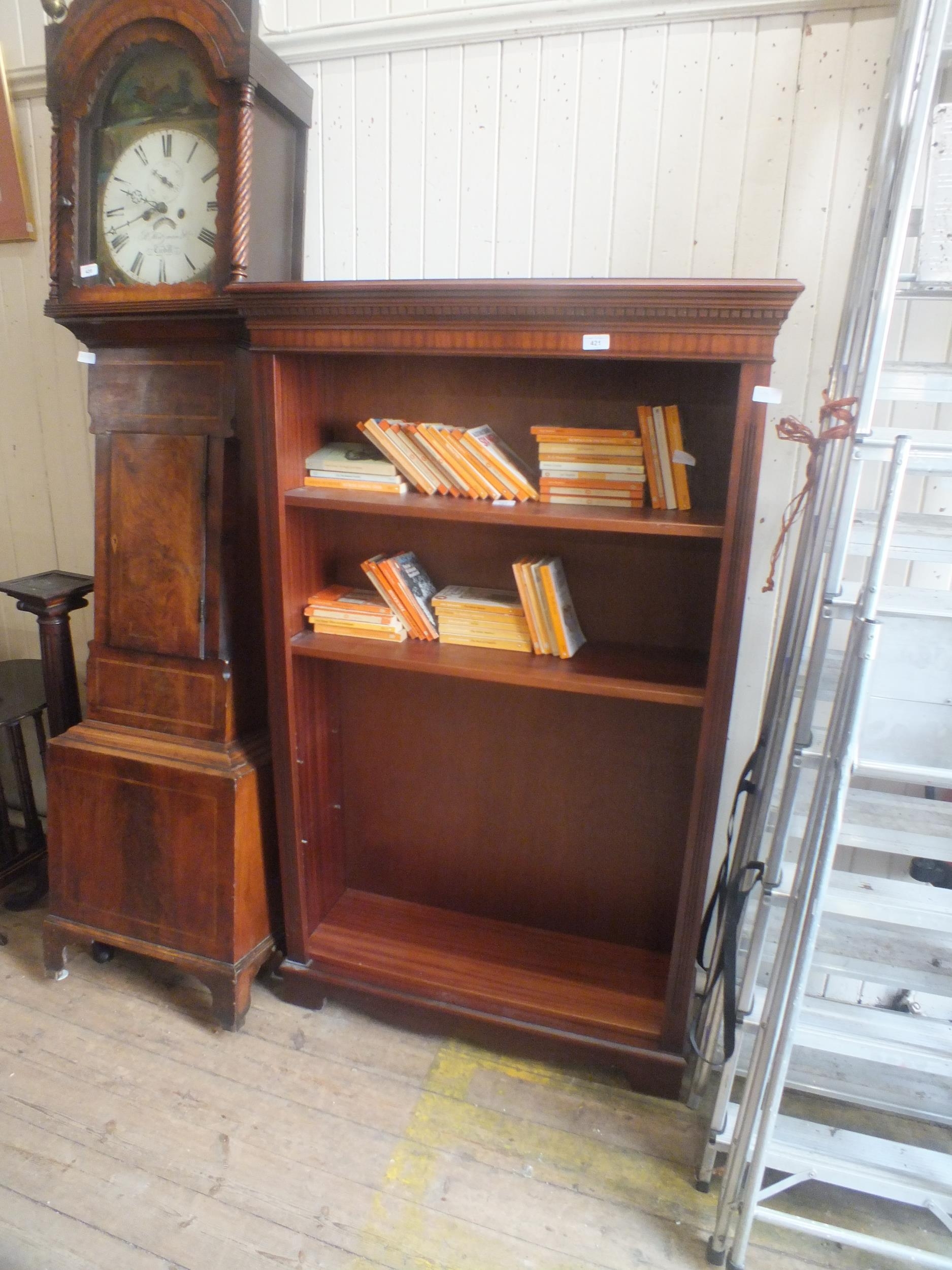 Reproduction Mahogany Bookcase