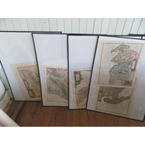 41 - Seven Antique Map Engravings, The Scottish West Coast