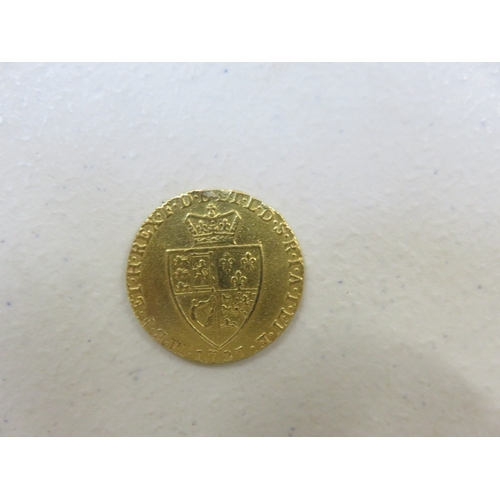 George III 1787 Spade Back Guinea