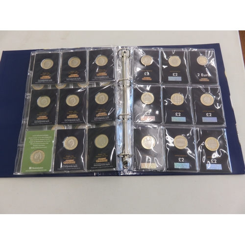 Change Checker Album containing approx. 48 Collectable £2 coins