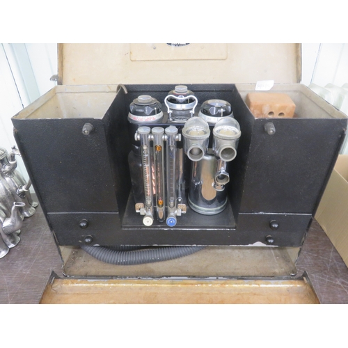 Marret Anaesthetic Apparatus and a Cased Portable Anaesthetic Machine