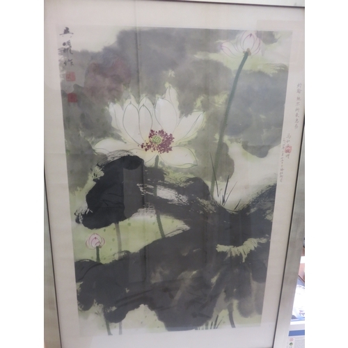 29 - Framed Oriental Picture
