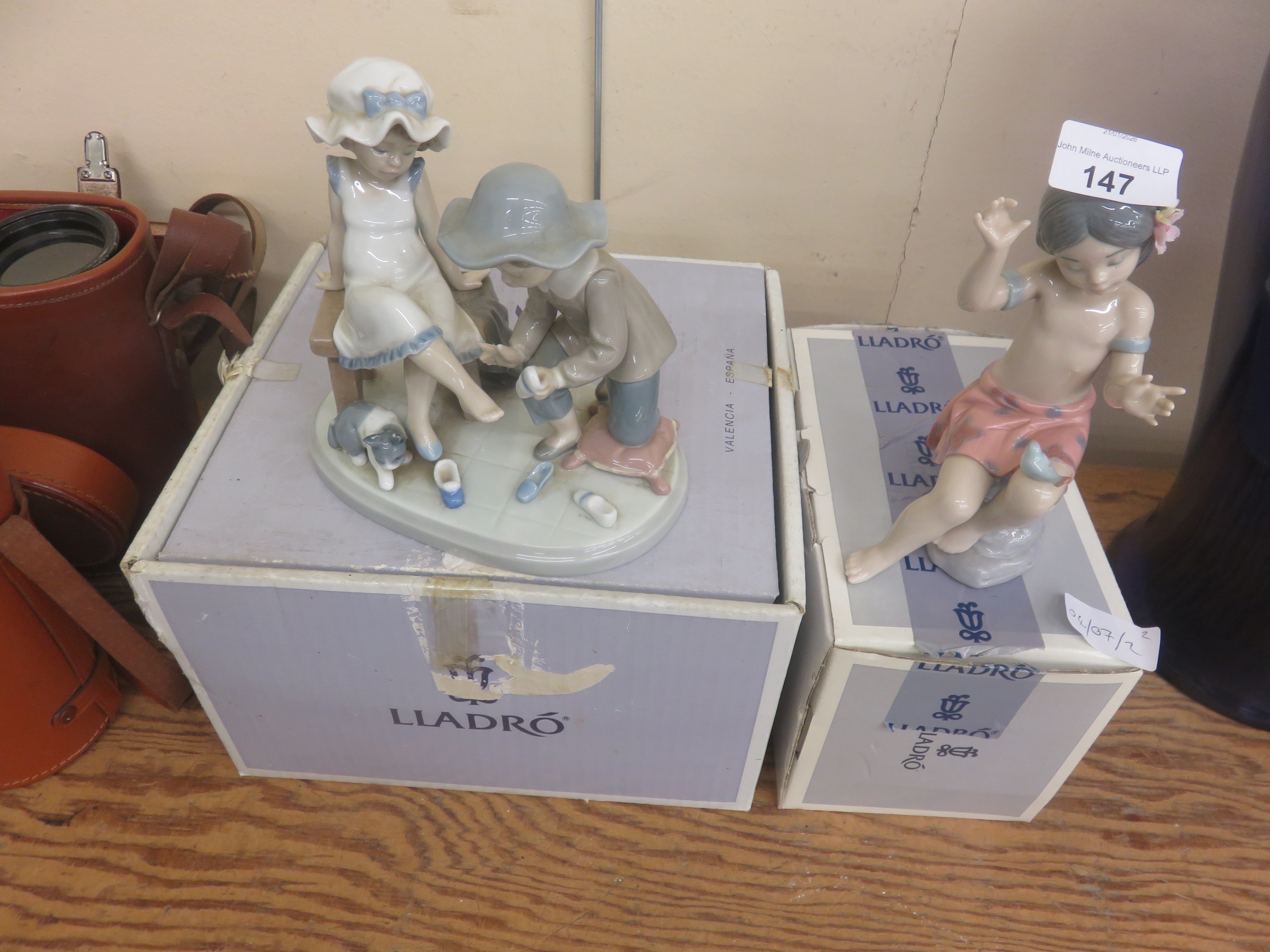 Two Boxed Lladro Figures