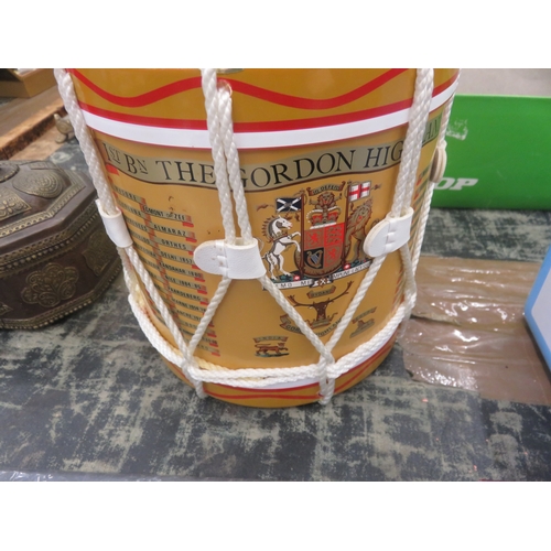 186 - 1st Battalion Gordon Highlanders Drum Ice Bucket