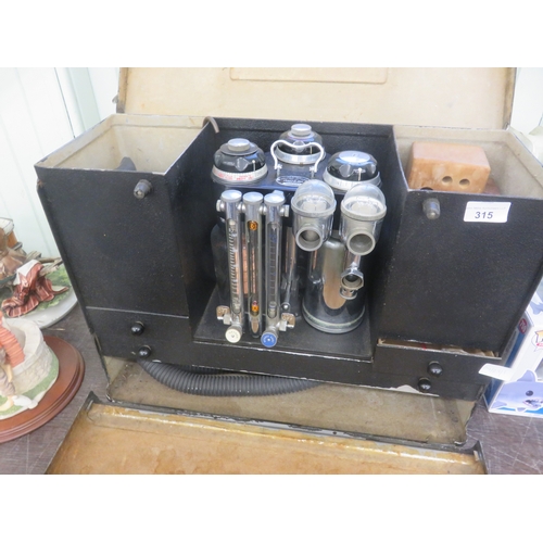 Marret Anaesthetic Apparatus Cased Portable Anaesthetic Machine