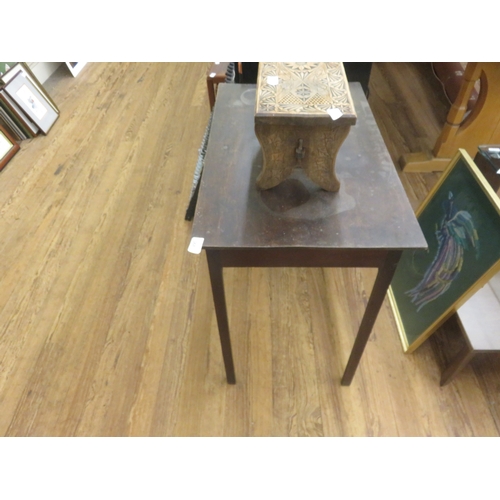 368 - Mahogany Table with Drawer