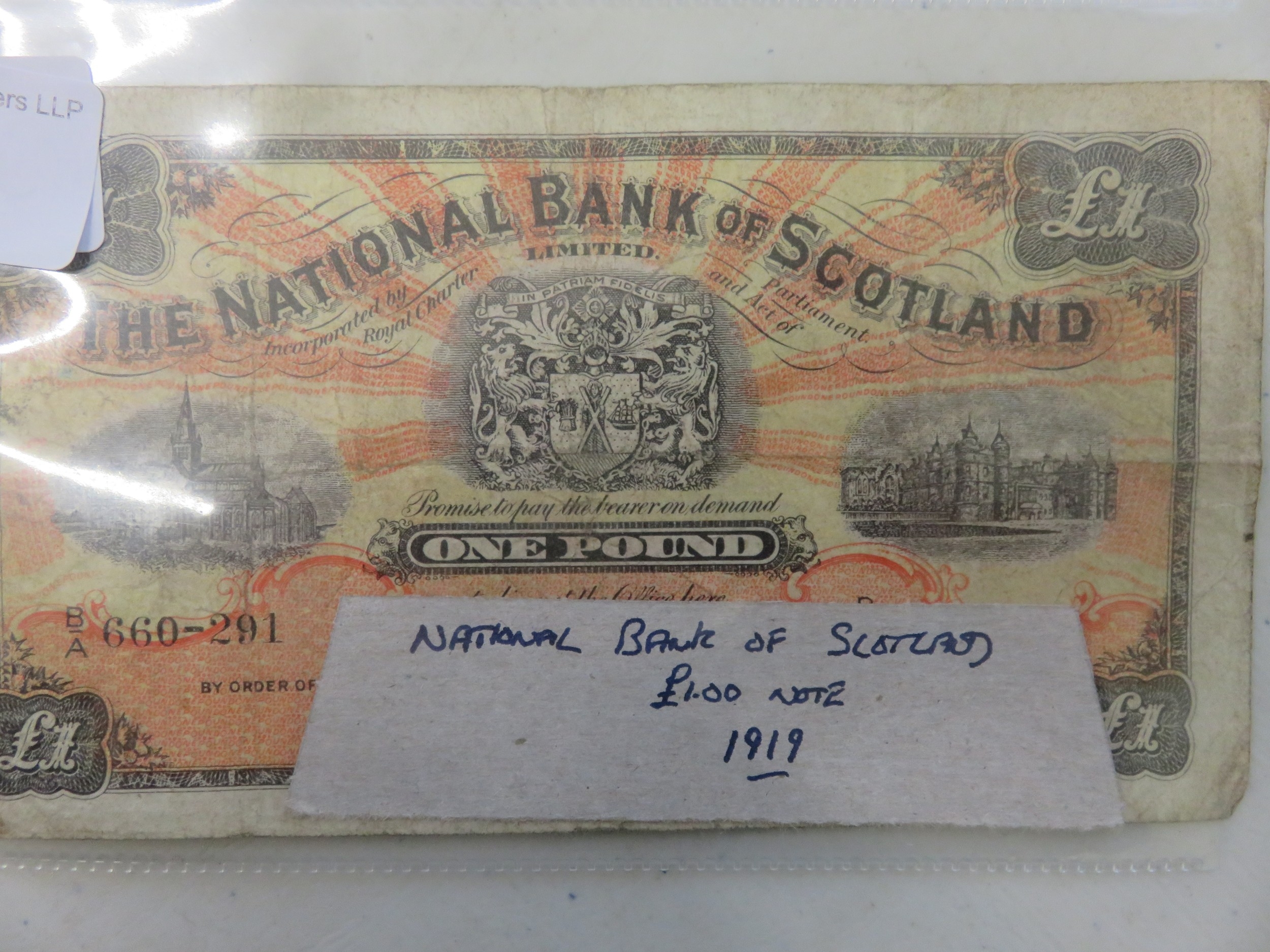 National Bank of Scotland £1 note 1949