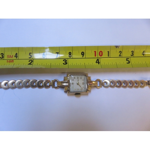 37 - Vintage Ladies 9ct Gold Wristwatch, Gross Weight 15gms