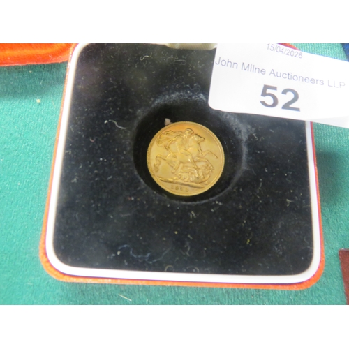52 - George V 1913 Gold Sovereign
