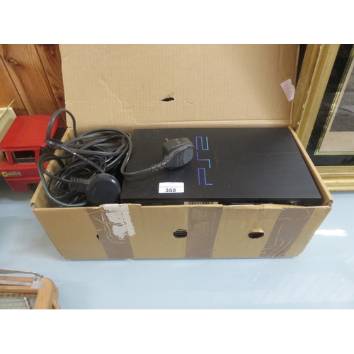 358 - Two PS2 Controllers and Two Consoles