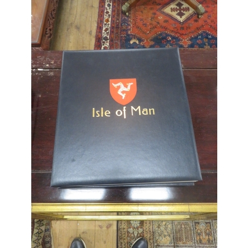 391C - Isle of Man Stamp Album - Face Value £225