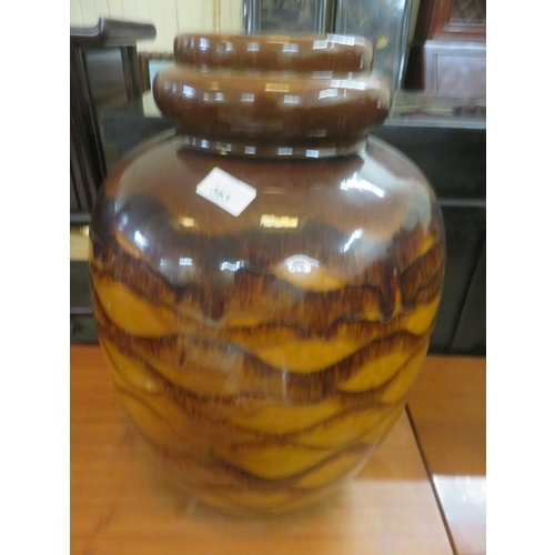 383 - Large Glazed Vase