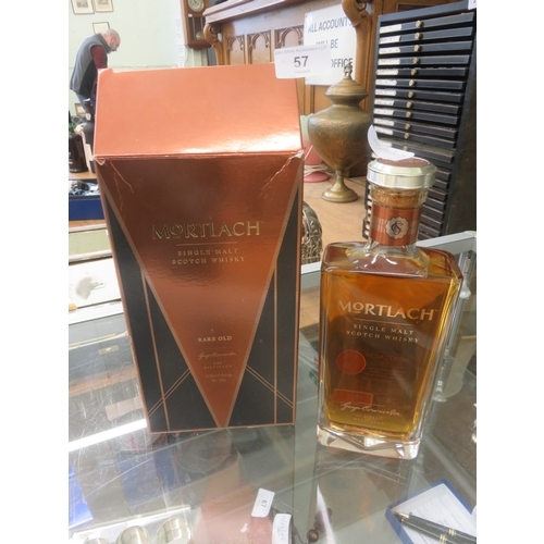 57 - Boxed Bottle of Mortlach Malt Whisky