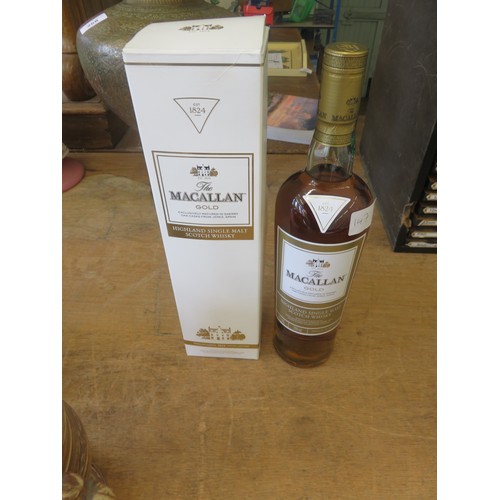 147 - Boxed Bottle of Macallan Gold Single Malt Whisky