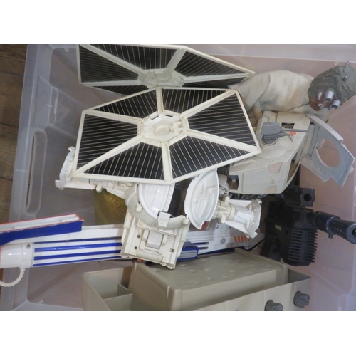 Box of Star Wars Toys