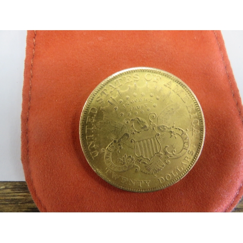1 oz. .900 Gold $20 Double Eagle Coin 1889, San Francisco Mint