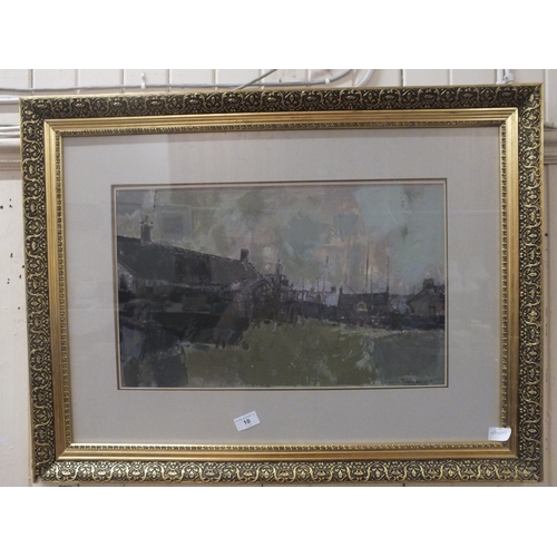 10 - Framed Acrylic on Board 