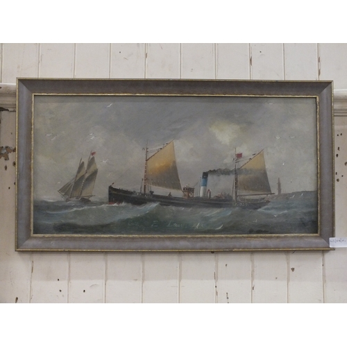 25 - Framed Oil on Board 