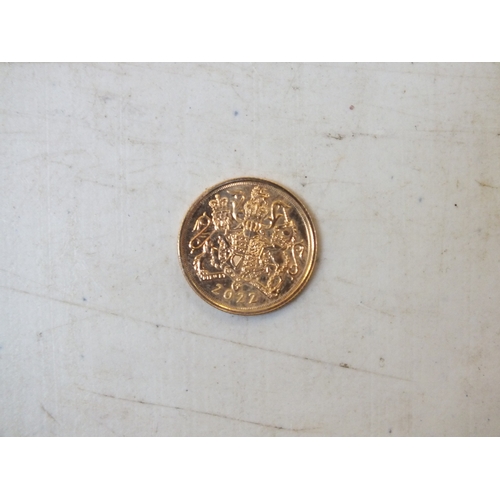36 - Elizabeth II 2022 Gold Sovereign