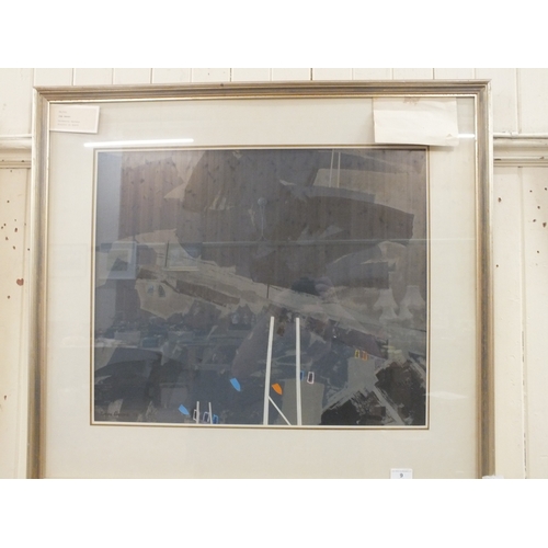 9 - Framed Acrylic on Board 