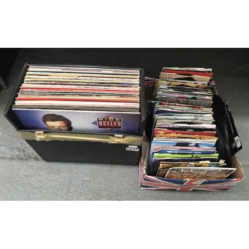 117 - 2 Boxes containing LPs and singles