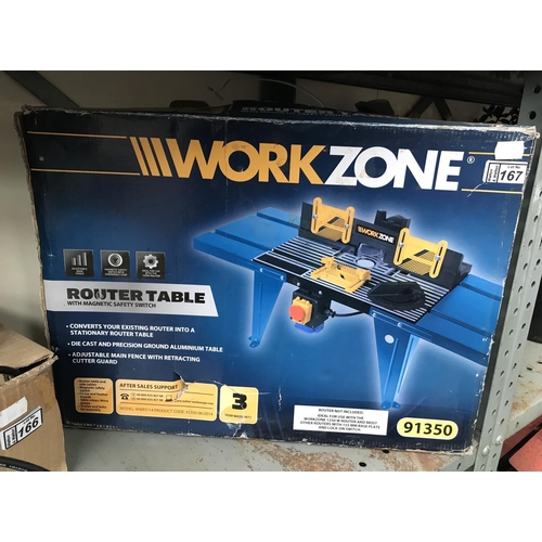 167 - WorkZone router table