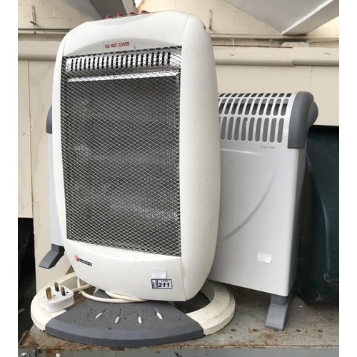 211 - 2 Electric heaters