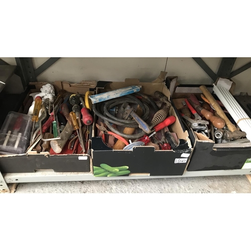 247 - 3 Boxes containing tools